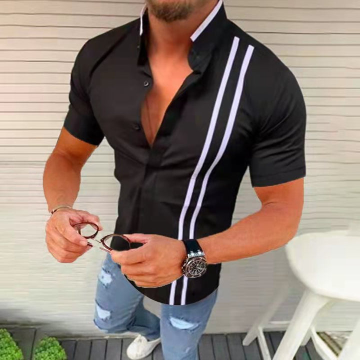 Chemise homme élégante et imprimée pour tous les jours