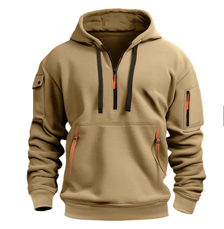 Sweat homme avec capuche et poches - Cesar