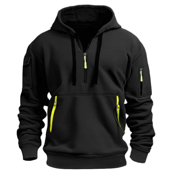 Sweat homme avec capuche et poches - Cesar