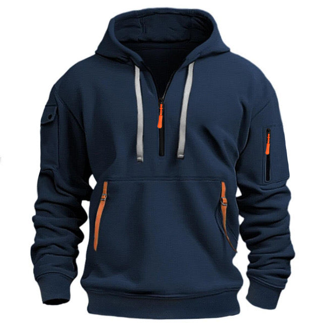 Sweat homme avec capuche et poches - Cesar