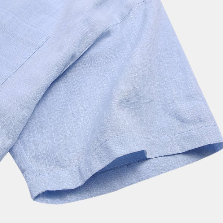 Chemise élégante à manches courtes pour hommes