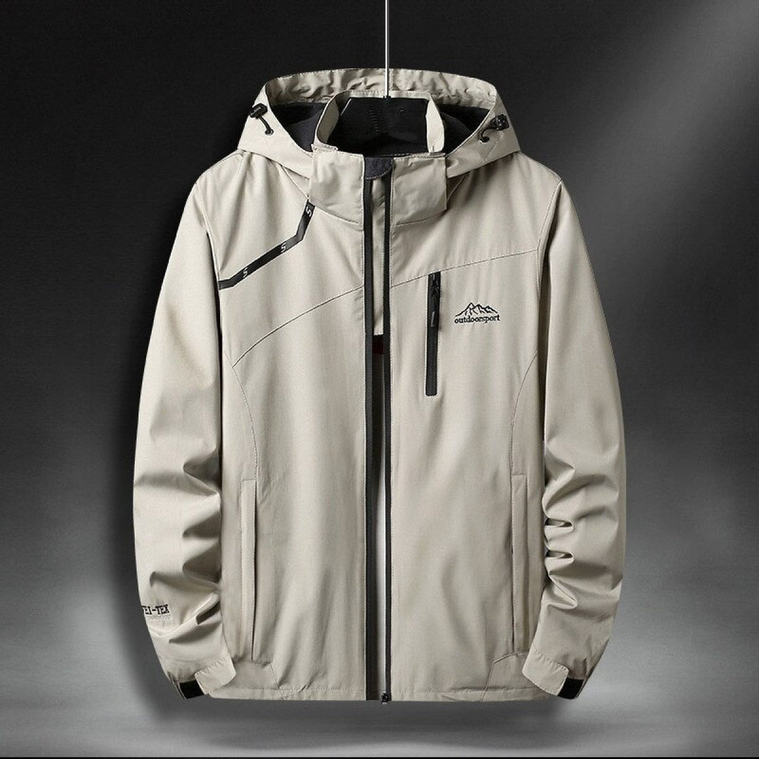 Veste imperméable à capuche pour hommes - Florian