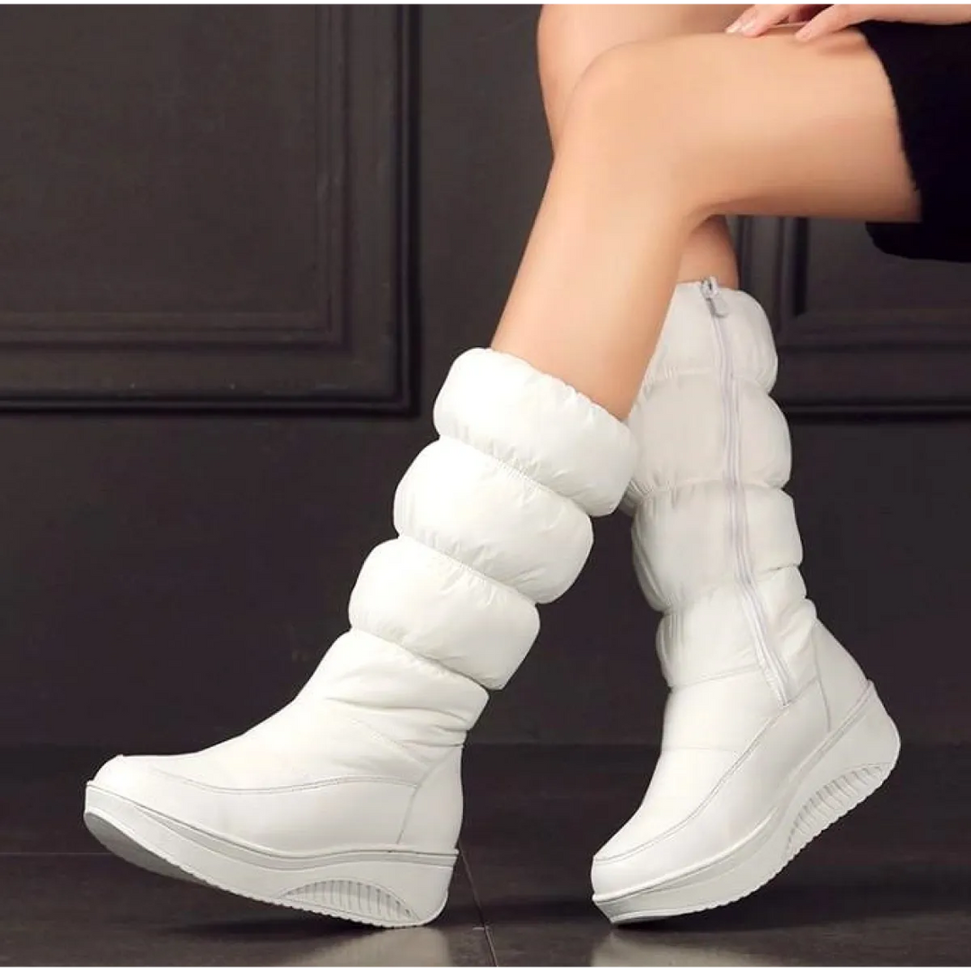 Bottes thermiques montantes imperméables pour femmes avec plateforme - Aurora