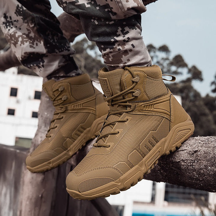 Bottes tactiques antidérapantes pour hommes - Rexton