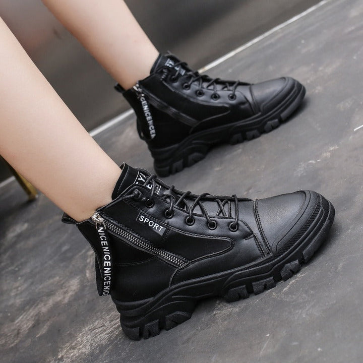 Bottes urbaines avec fermeture éclair latérale - Elian