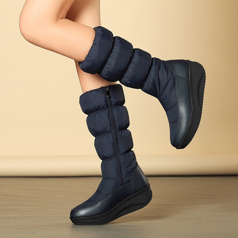 Bottes thermiques montantes imperméables pour femmes avec plateforme - Aurora