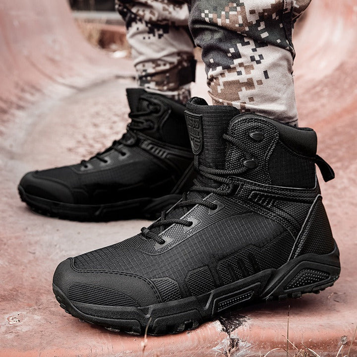 Bottes tactiques antidérapantes pour hommes - Rexton