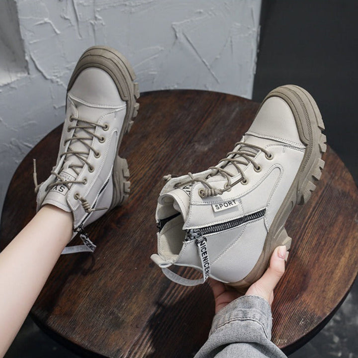 Bottes urbaines avec fermeture éclair latérale - Elian