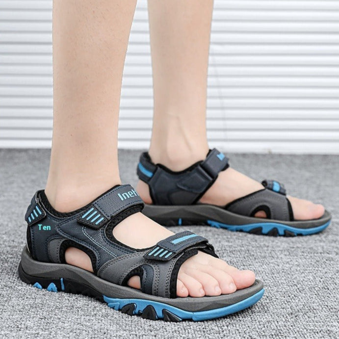 Sandales de trekking ajustables et antidérapantes pour hommes - Iker