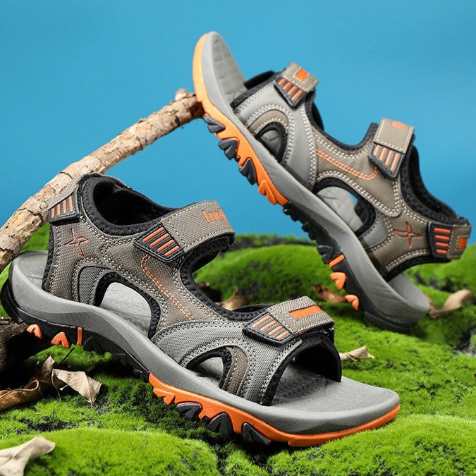 Sandales de trekking ajustables et antidérapantes pour hommes - Iker