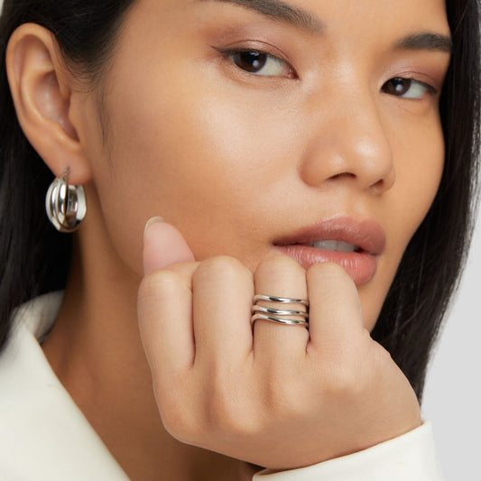 Bague en argent Kiya