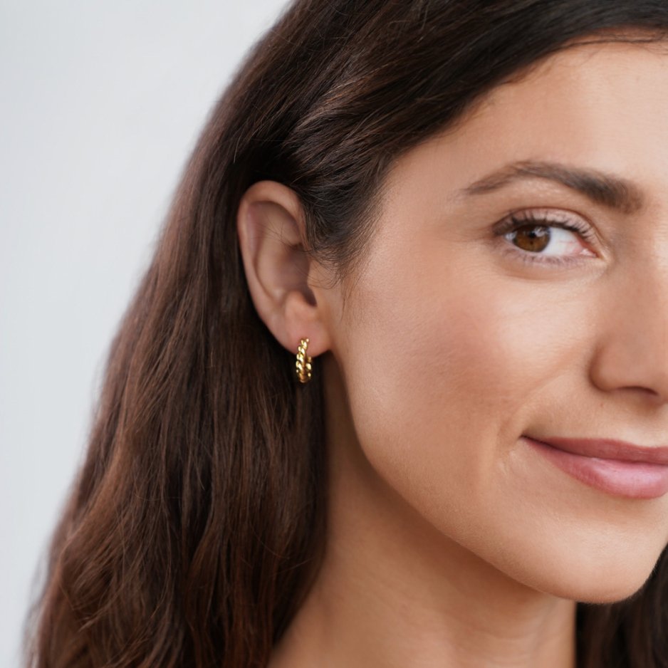 Boucles d'oreilles Luna Twist - Melusine