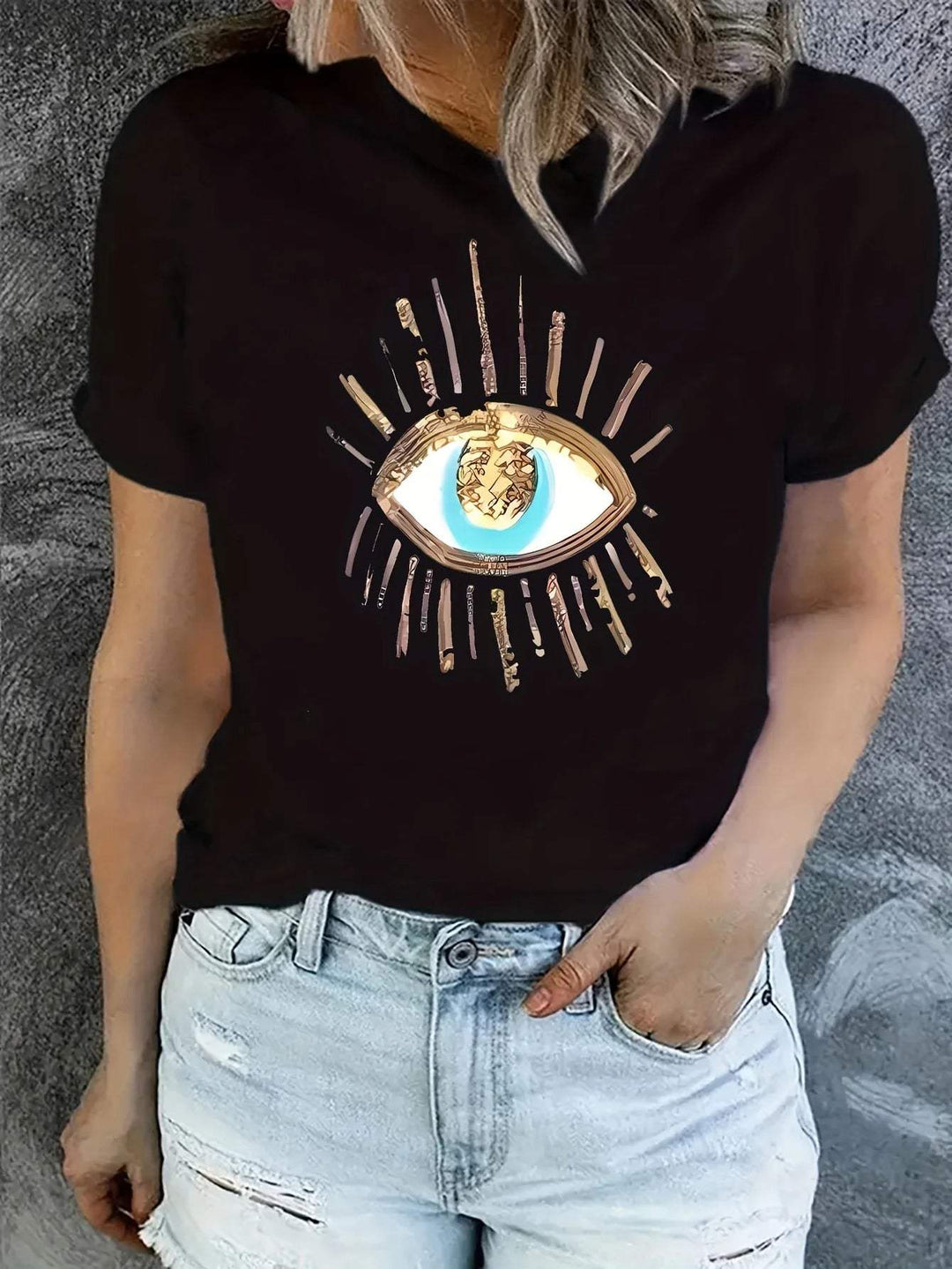 Molly - T-shirt avec impression Eye