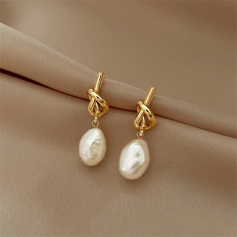 Boucles d'oreilles en perles