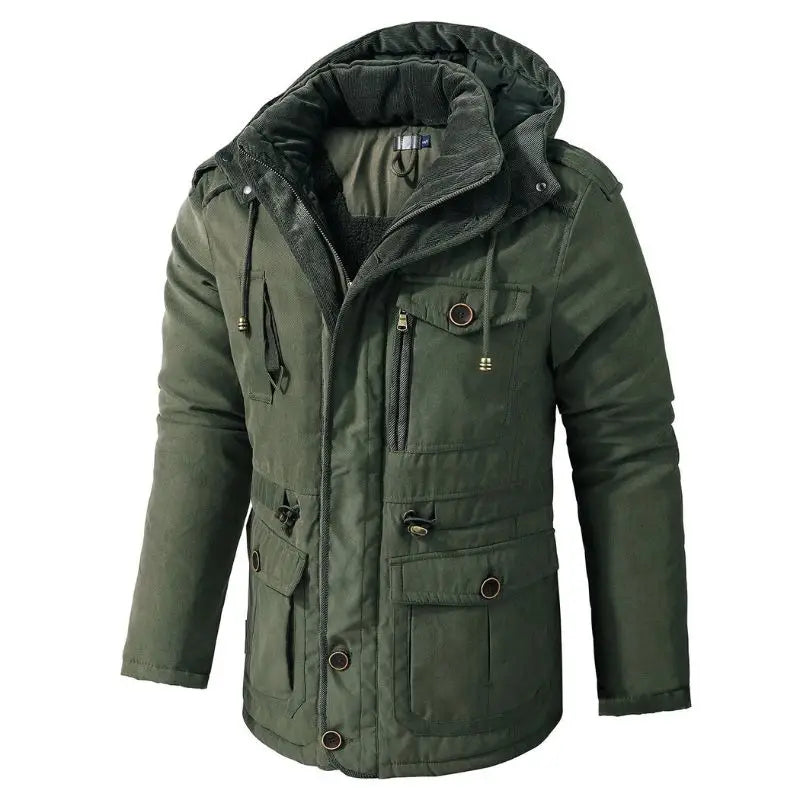 Manteau Parka Urbain - Style Élégant pour Homme Moderne