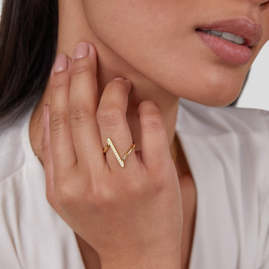 Bague en or torsadée Mila
