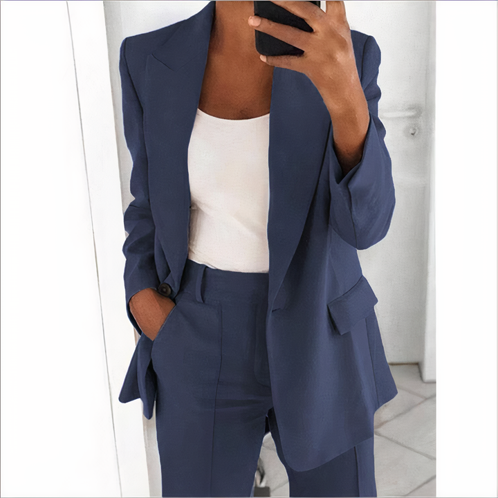 GRETCHEN - Ensemble blazer avec veste et pantalon