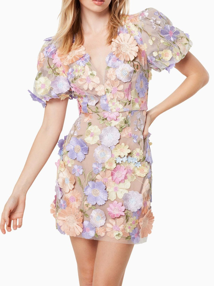 Flora - Robe florale pastel