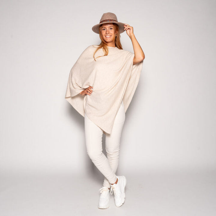 Mery - Poncho mode avec asymétrie