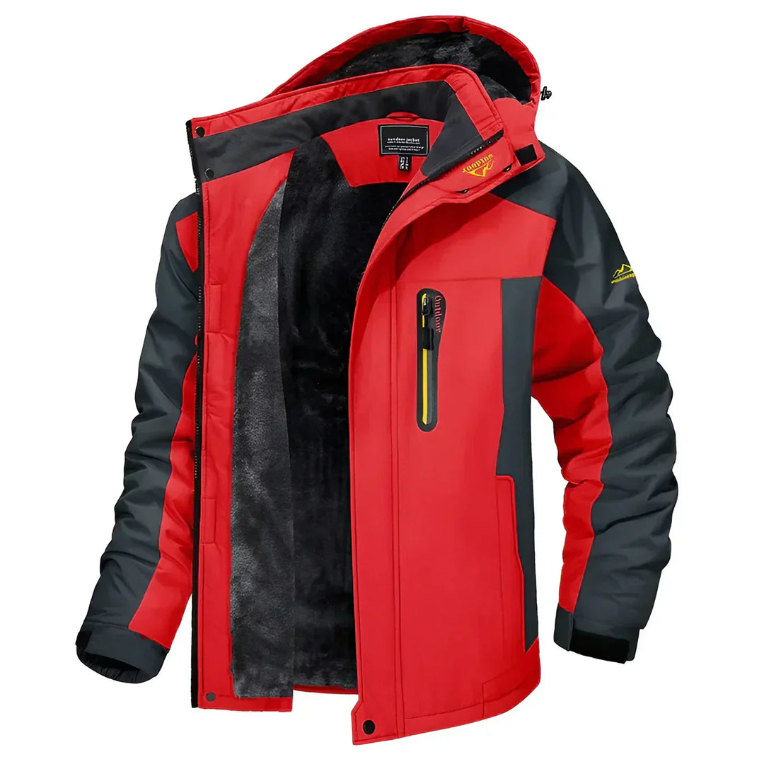 Veste homme doublée imperméable avec capuche - Cavalieri