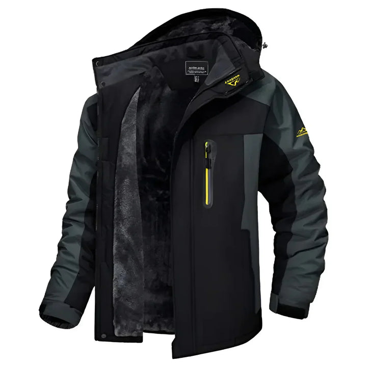 Veste homme doublée imperméable avec capuche - Cavalieri