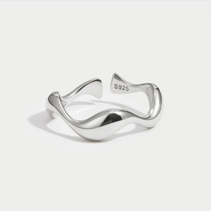 Bague réglable en argent - Ione