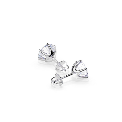 Boucles Doreilles Or Blanc Tera Collection Édition Limitée Fabriqué À La Main