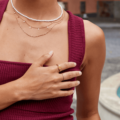 Bague en or Solstice d'été