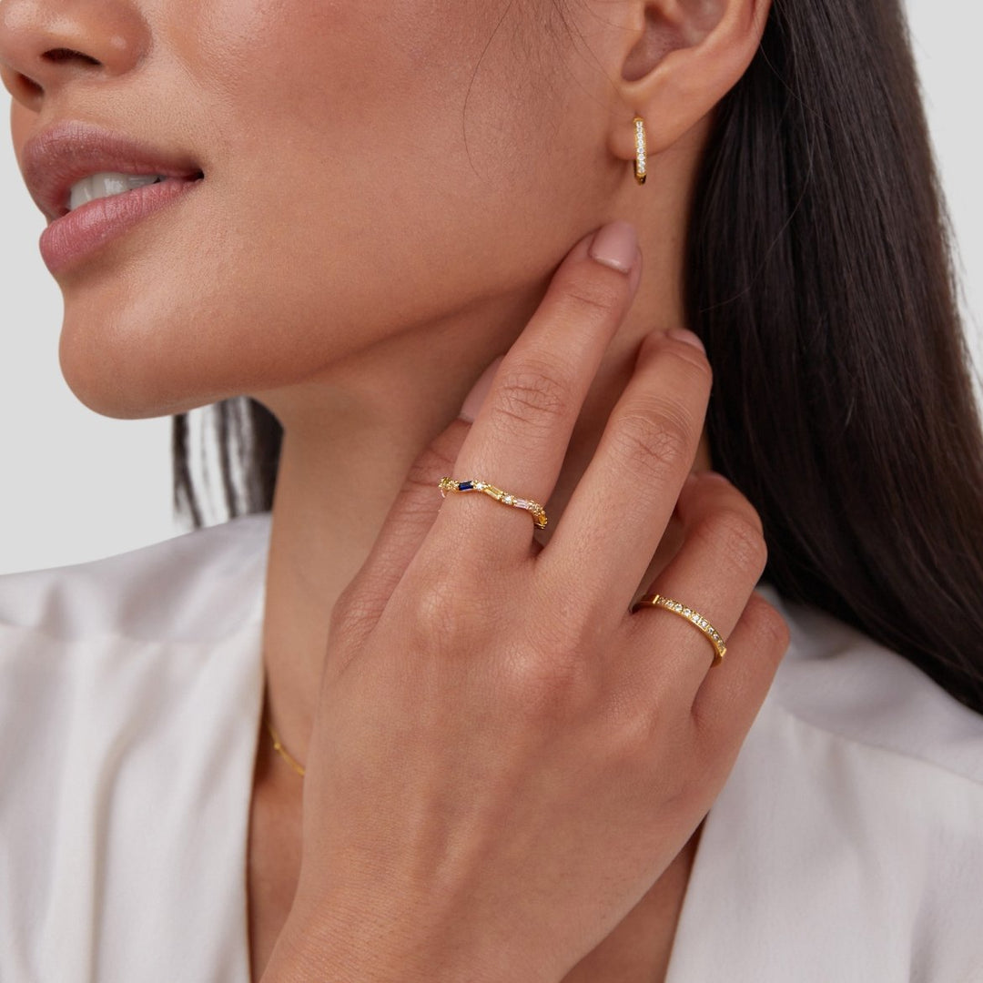 Bague en cristal à la beauté intemporelle