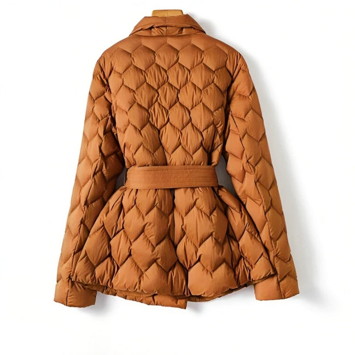 Vivy - Otême Manteau de soie matelassé
