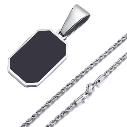 Collier pour Homme Onyx - Eliano