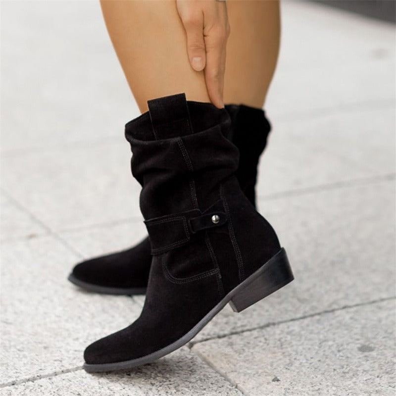 Alina - Bottines en daim