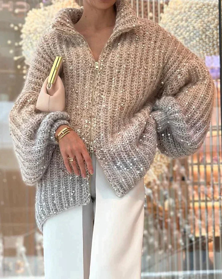 Clara - Pull à paillettes Angelic pour femmes